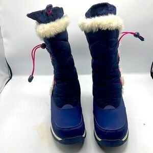 Lands end boots for girls size 5 insulated